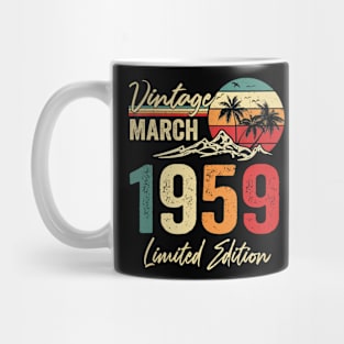 birthday 1959 vintage retro Mug